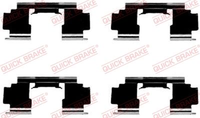 Accessory Kit, disc brake pad QUICK BRAKE 109-1276