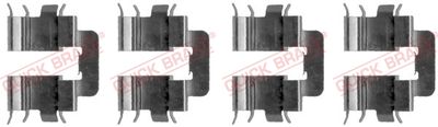 Accessory Kit, disc brake pad QUICK BRAKE 109-1277