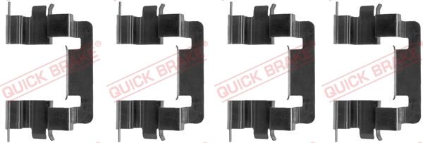 QUICK BRAKE 109-1278 Accessory Kit, disc brake pad