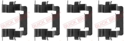Accessory Kit, disc brake pad QUICK BRAKE 109-1278