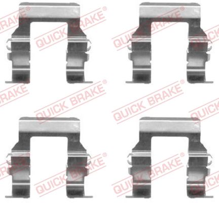 QUICK BRAKE 109-1279 Accessory Kit, disc brake pad