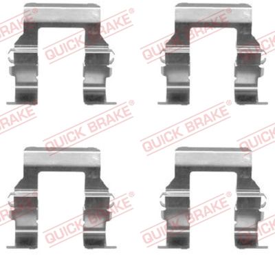 Accessory Kit, disc brake pad QUICK BRAKE 109-1279