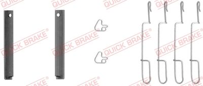 Accessory Kit, disc brake pad QUICK BRAKE 109-1280