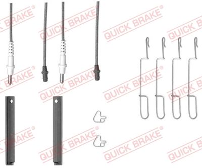 Accessory Kit, disc brake pad QUICK BRAKE 109-1280X