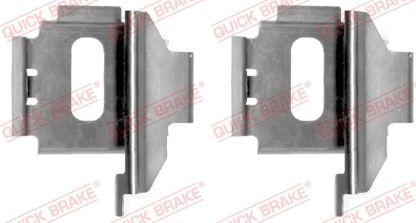 QUICK BRAKE 109-1283 Accessory Kit, disc brake pad