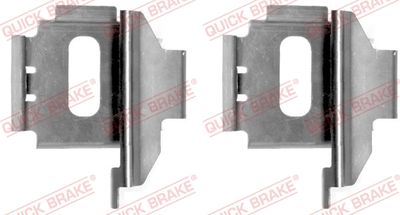 Accessory Kit, disc brake pad QUICK BRAKE 109-1283