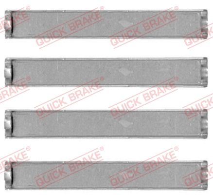 QUICK BRAKE 109-1284 Accessory Kit, disc brake pad