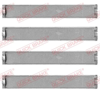 Accessory Kit, disc brake pad QUICK BRAKE 109-1284