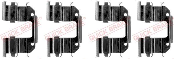 QUICK BRAKE 109-1285 Accessory Kit, disc brake pad