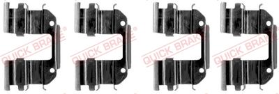 Accessory Kit, disc brake pad QUICK BRAKE 109-1285