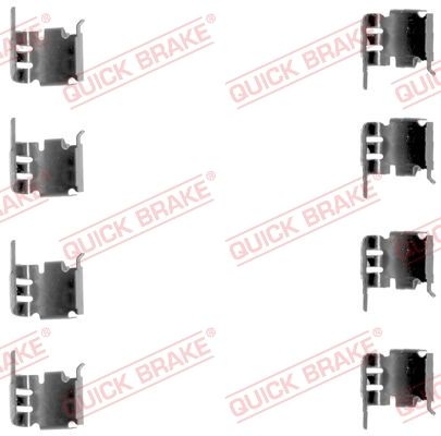 QUICK BRAKE 109-1286 Accessory Kit, disc brake pad