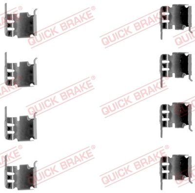 Accessory Kit, disc brake pad QUICK BRAKE 109-1286