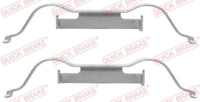 Accessory Kit, disc brake pad QUICK BRAKE 109-1288