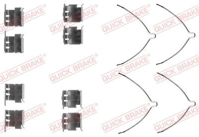 Accessory Kit, disc brake pad QUICK BRAKE 109-1289