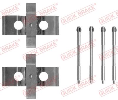 Accessory Kit, disc brake pad QUICK BRAKE 109-1296