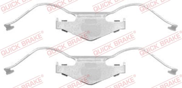 QUICK BRAKE 109-1297 Accessory Kit, disc brake pad
