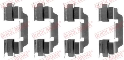 Accessory Kit, disc brake pad QUICK BRAKE 109-1601