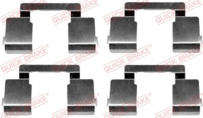 Accessory Kit, disc brake pad QUICK BRAKE 109-1609