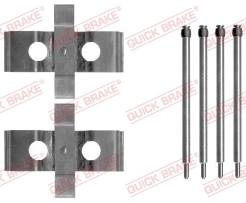 QUICK BRAKE 109-1611 Accessory Kit, disc brake pad