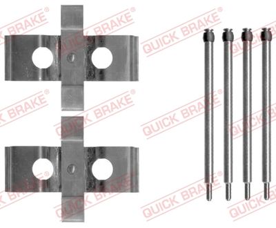 Accessory Kit, disc brake pad QUICK BRAKE 109-1611