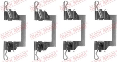 Accessory Kit, disc brake pad QUICK BRAKE 109-1614