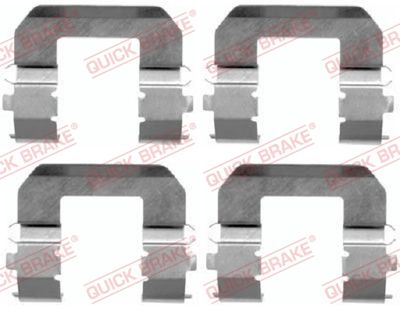 Accessory Kit, disc brake pad QUICK BRAKE 109-1617