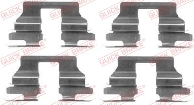 Accessory Kit, disc brake pad QUICK BRAKE 109-1619