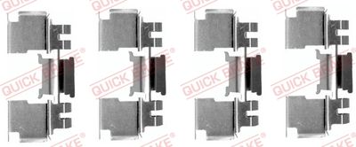 Accessory Kit, disc brake pad QUICK BRAKE 109-1621