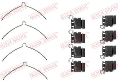 Accessory Kit, disc brake pad QUICK BRAKE 109-1622