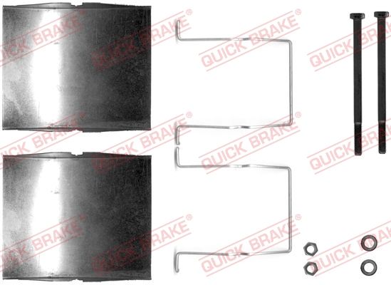 QUICK BRAKE 109-1623 Accessory Kit, disc brake pad