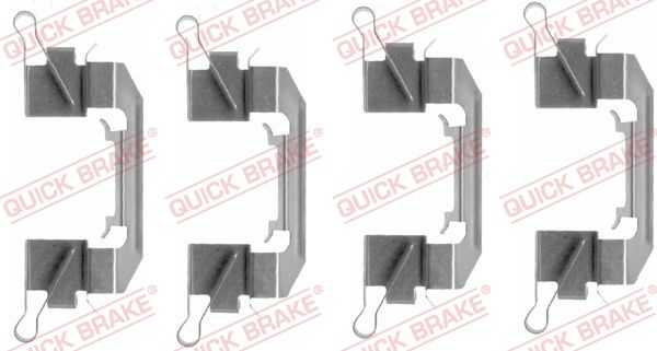 QUICK BRAKE 109-1626 Accessory Kit, disc brake pad