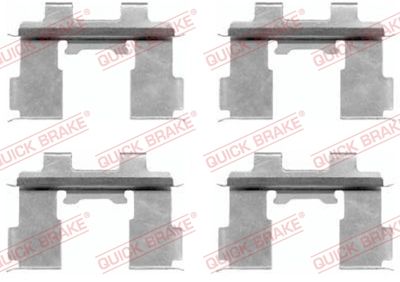 Accessory Kit, disc brake pad QUICK BRAKE 109-1630