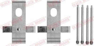 Accessory Kit, disc brake pad QUICK BRAKE 109-1634