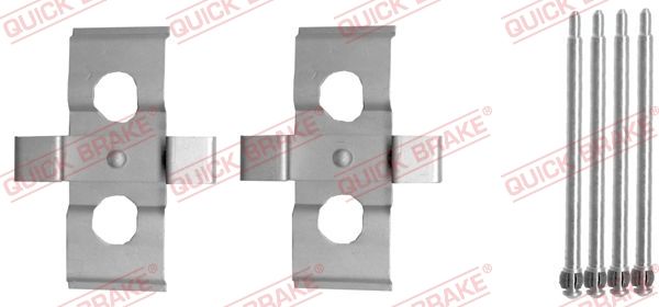 QUICK BRAKE 109-1635 Accessory Kit, disc brake pad