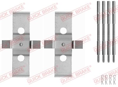 Accessory Kit, disc brake pad QUICK BRAKE 109-1637