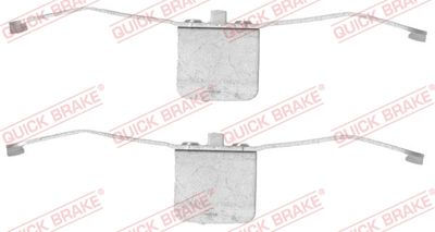 Accessory Kit, disc brake pad QUICK BRAKE 109-1639
