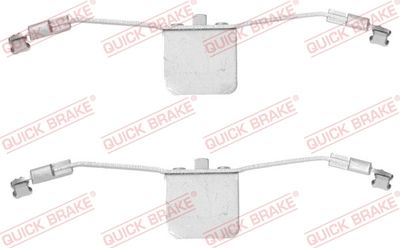 Accessory Kit, disc brake pad QUICK BRAKE 109-1641