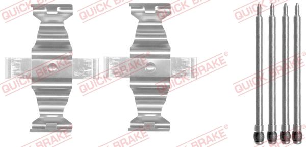 QUICK BRAKE 109-1643 Accessory Kit, disc brake pad