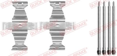 Accessory Kit, disc brake pad QUICK BRAKE 109-1643