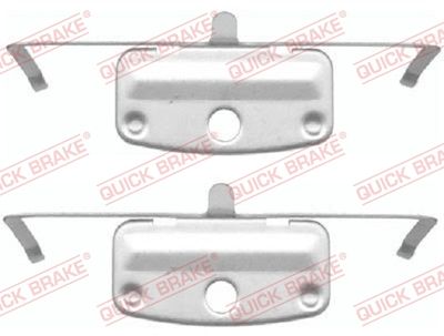 Accessory Kit, disc brake pad QUICK BRAKE 109-1644