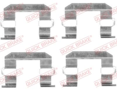Accessory Kit, disc brake pad QUICK BRAKE 109-1645