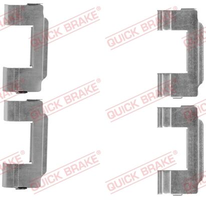 QUICK BRAKE 109-1646 Accessory Kit, disc brake pad
