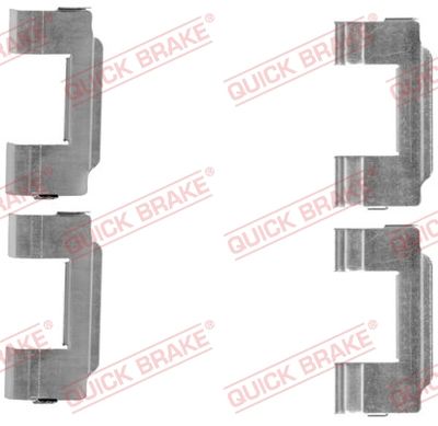 Accessory Kit, disc brake pad QUICK BRAKE 109-1646