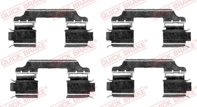 Accessory Kit, disc brake pad QUICK BRAKE 109-1654