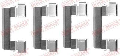 Accessory Kit, disc brake pad QUICK BRAKE 109-1655
