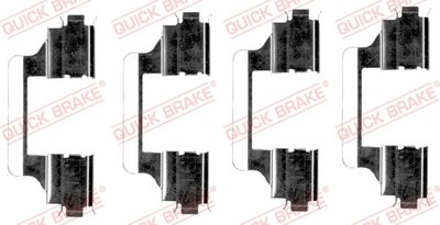 Accessory Kit, disc brake pad QUICK BRAKE 109-1656