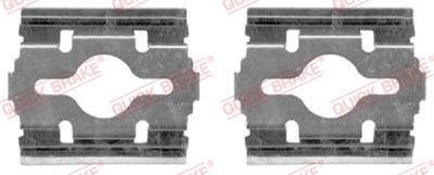 Accessory Kit, disc brake pad QUICK BRAKE 109-1657