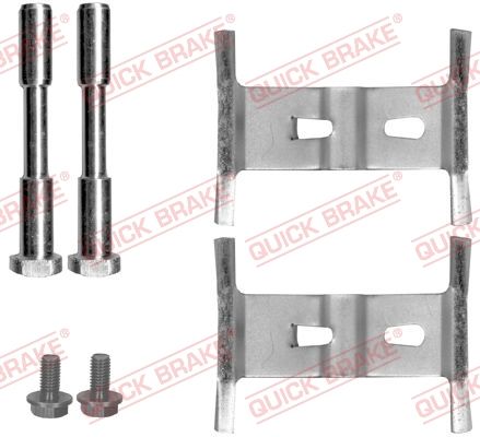 QUICK BRAKE 109-1658 Accessory Kit, disc brake pad