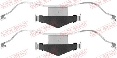 Accessory Kit, disc brake pad QUICK BRAKE 109-1659