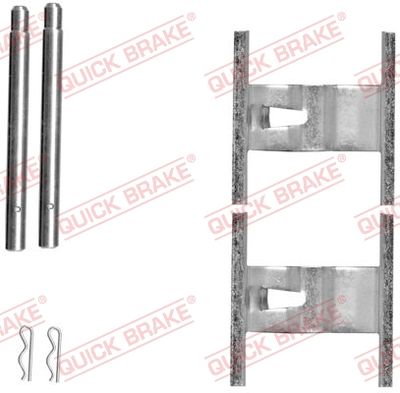 Accessory Kit, disc brake pad QUICK BRAKE 109-1660